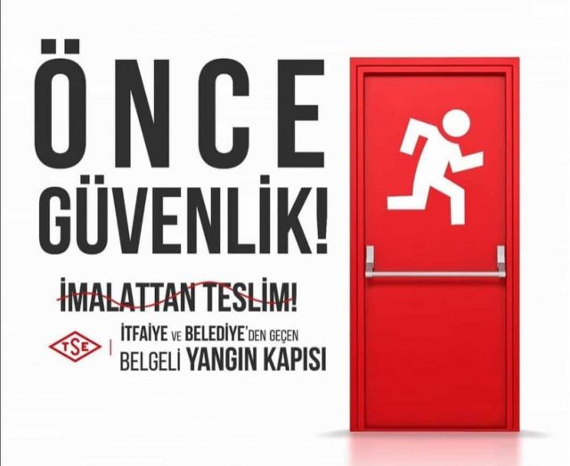 Tekirdağ Yangın Kapısı Firma Listesi yanginkapisiimalati.com.tr'de.